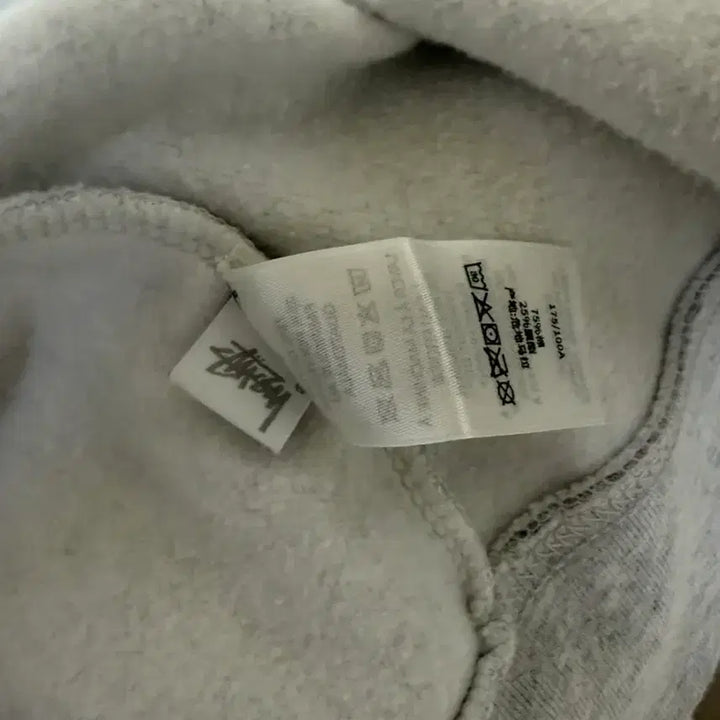 [BUNJANG] Stussy Basic Hoodie Zip-up Grey L / 스투시 베이직 후드집업 그레이 L