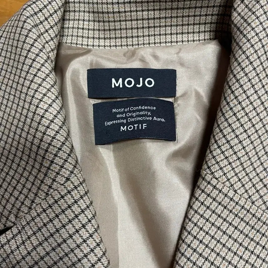 [BUNJANG] MOJO.S.PHINE Checkered Crop Jacket / MOJO 25년 제품! 모조에스핀 고급라인 체크 자켓