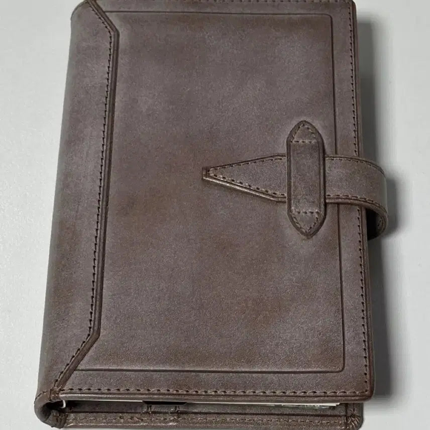 [BUNJANG] LoroM Classic Bible (A6) 15mm Dark Brown / 로로마 클래식 바이블 (a6) 15mm 다크브라운