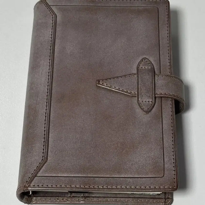 [BUNJANG] LoroM Classic Bible (A6) 15mm Dark Brown / 로로마 클래식 바이블 (a6) 15mm 다크브라운