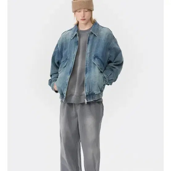 [BUNJANG] Customellow Denim Jacket M / 커스텀멜로우 데님자켓 m