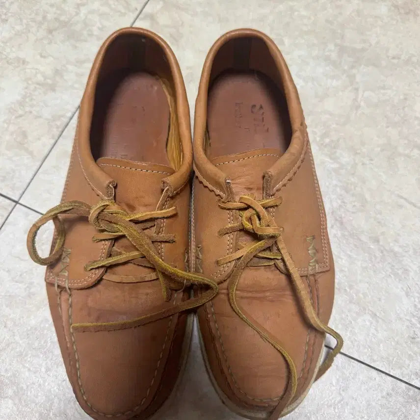 [BUNJANG] Yuketen Vegetable Tan Moccasins / Yuketen 유케텐 모카신 7.5