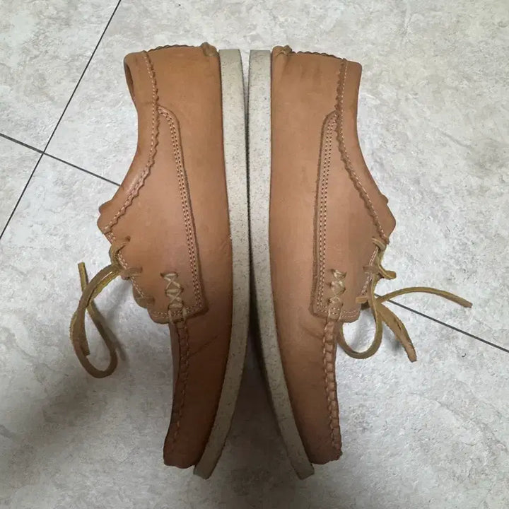 [BUNJANG] Yuketen Vegetable Tan Moccasins / Yuketen 유케텐 모카신 7.5