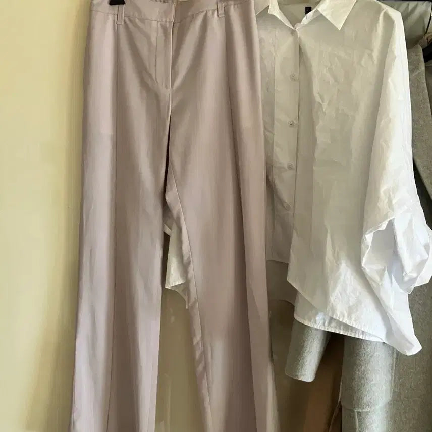 [BUNJANG] System Deep Slit Slacks / 미착용/시스템 딥슬릿 슬랙스/66