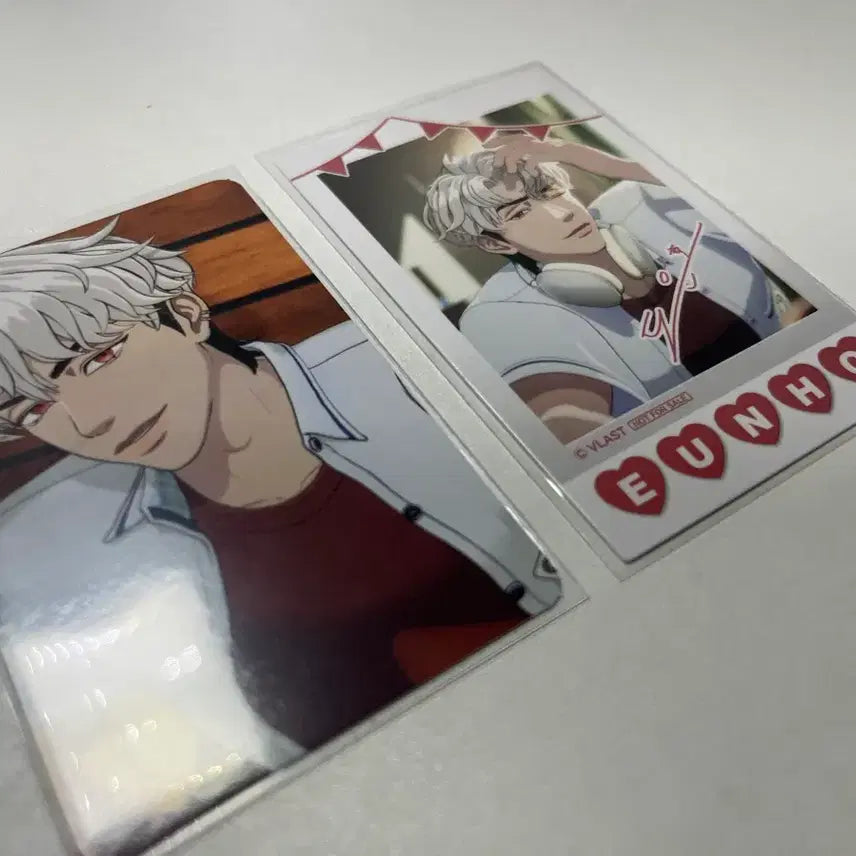 [BUNJANG] PLAVE Eunho Bundle Set Photocard + Season's Greetings Photocard + Polaroid / 플레이브 은호 블랙포카+24시그포카+체키풍 일괄