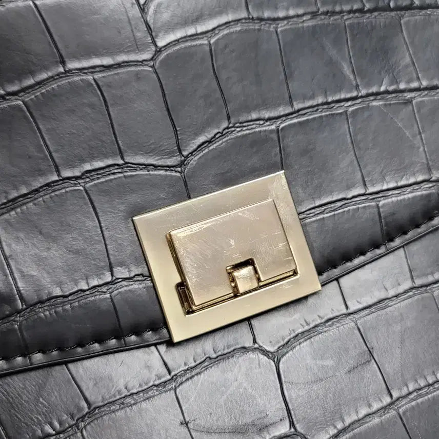 [BUNJANG] ZARA Black Chain Shoulder/Tote Bag / 자라 블랙 체인 숄더/토트백