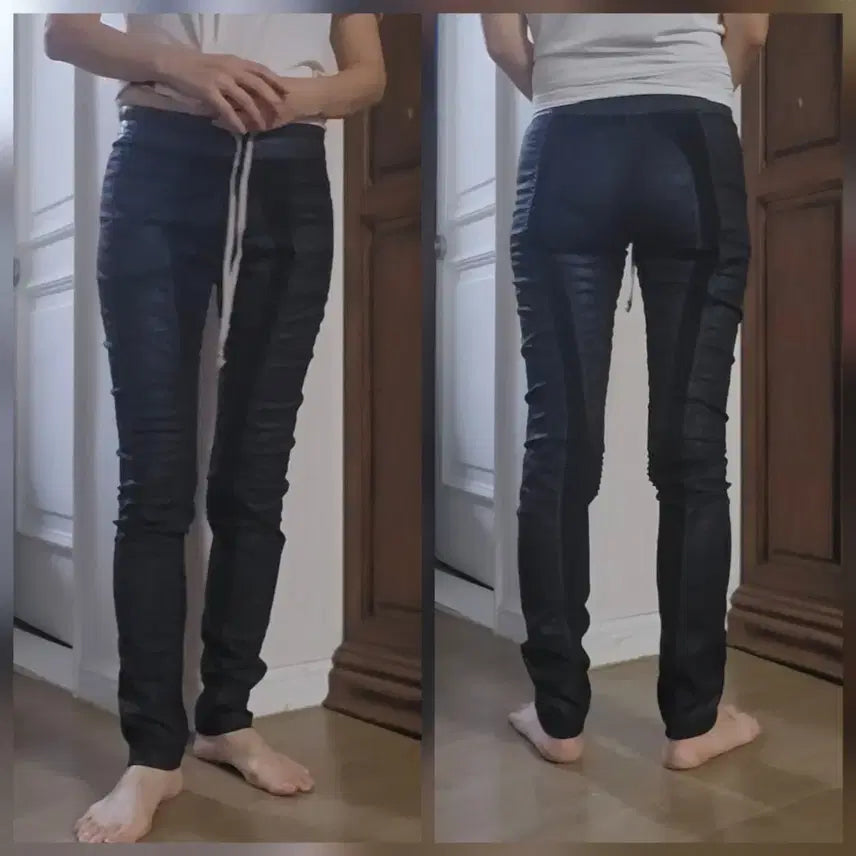 [BUNJANG] Rick Owens Denim Waxing Leggings / 미사용/릭오웬스[정품]데님 왁싱팬츠/S