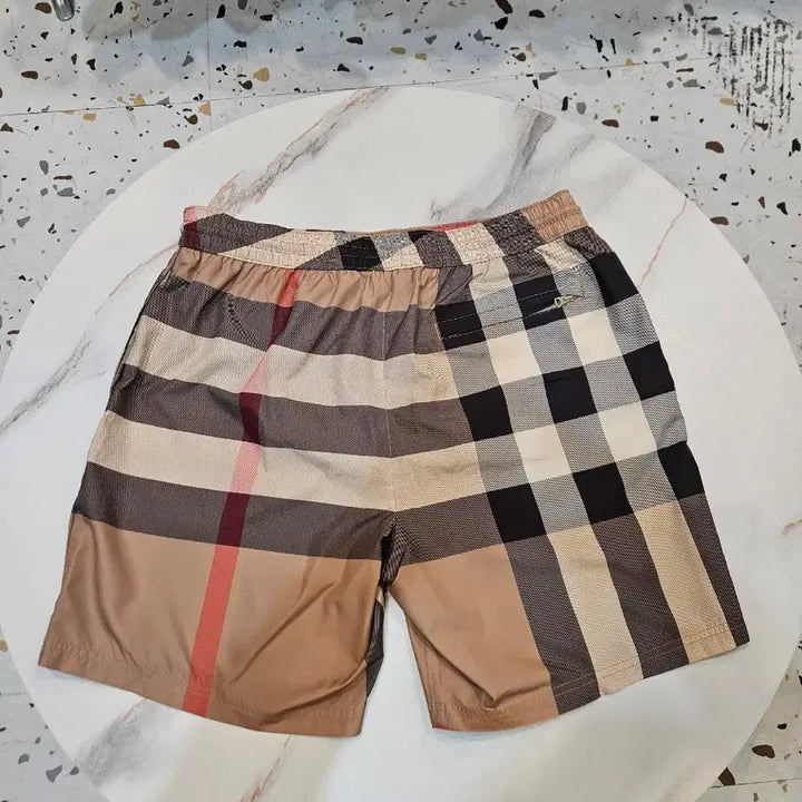 [BUNJANG] Burberry Check Pattern Swim Shorts / [정품/새상품급/L사이즈] 버버리 체크 패턴 반바지 스윔팬츠