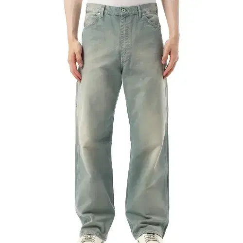 [BUNJANG] Auralee Organic Cotton Duck Pants Ash Green Size 3 / 25SS 오라리 오가닉 코튼 덕 팬츠 애쉬그린 3