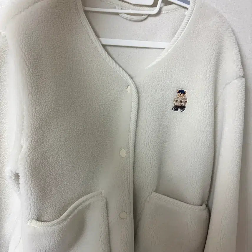 [BUNJANG] Spao Ivory Dumble Jacket / 스파오 덤블 재킷 아이보리 L(95)