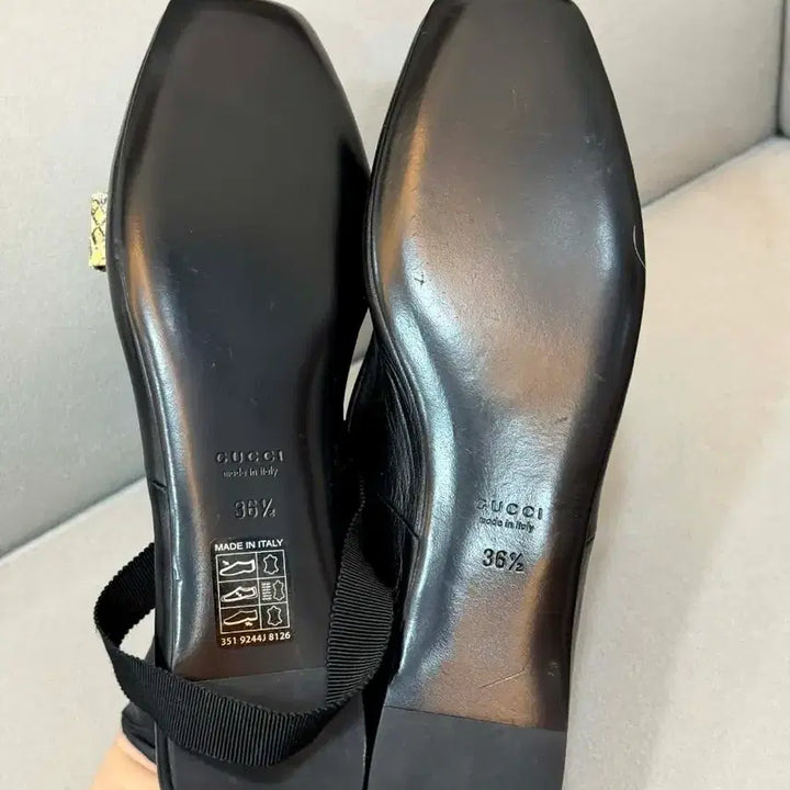 [BUNJANG] Gucci Interlocking Ballerina Flat Shoes 36.5 / 구찌 인터로킹 발레리나 플랫슈즈 36.5사이즈