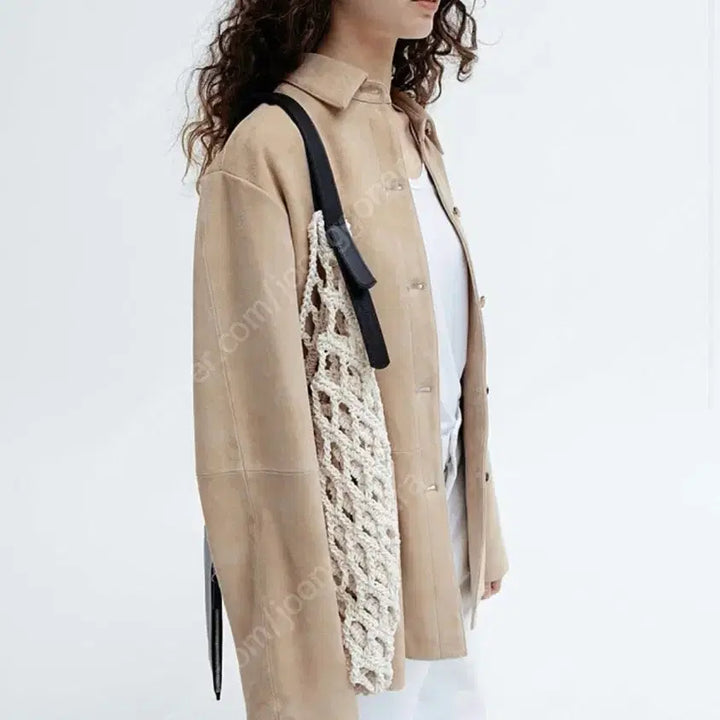 [SOLD OUT] Lfm 네트백 라지 아이보리