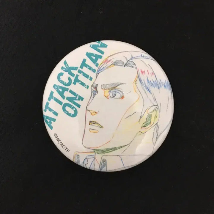 [BUNJANG] Attack on Titan Erwin Can Badge / 진격의 거인 엘빈 캔뱃지