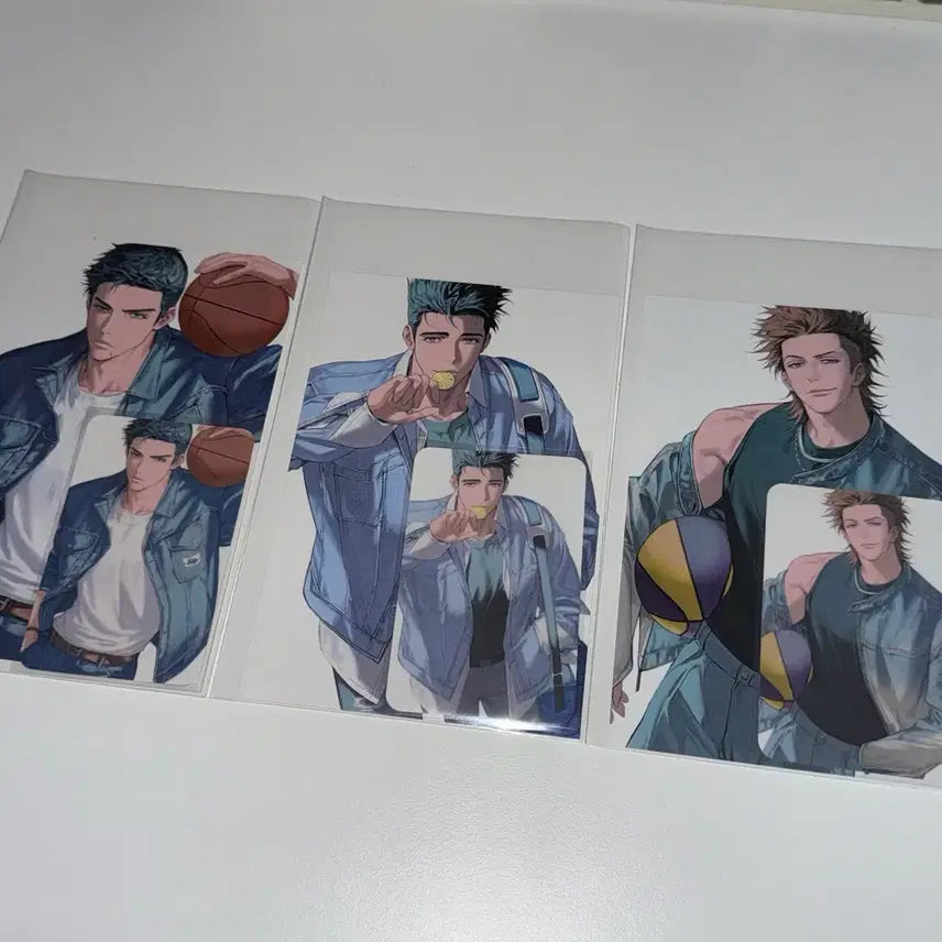 [BUNJANG] Slam Dunk 14-Ho Denim Photocard Set / 슬램덩크 14호님 데님 엽서 포토카드 포카 세트