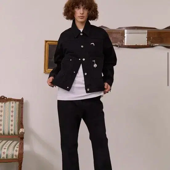 [BUNJANG] STU Denim Trucker Jacket (S) / STU 데님 자켓 트러커 S사이즈