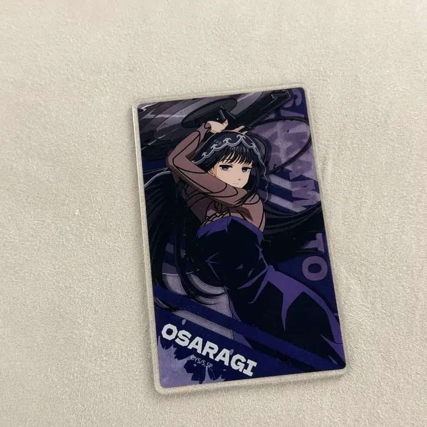 [BUNJANG] Sakamoto Days Osaragi Trading Card Action Ver. / 사카모토데이즈 점프샵 트레이딩아 크릴 카드 액션ver 오사라기