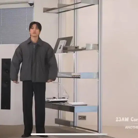 [BUNJANG] Anotheroffice Control Insulation Padding Jacket Grey / 어나더오피스 3사이즈 control insulation 패딩자켓 그레이