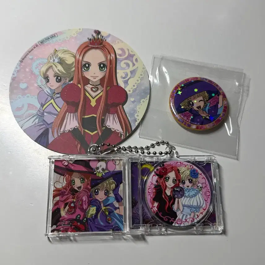 [BUNJANG] Sugar Sugar Rune V-Square CD Keyring Badge Bundle Set / 슈가슈가룬 브이스퀘어 cd키링 뱃지
