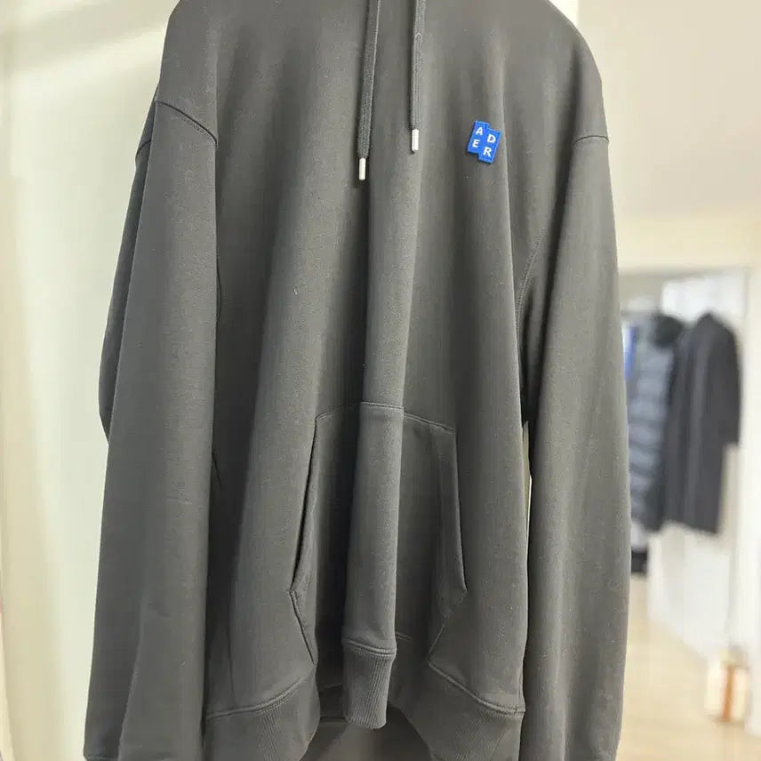 [BUNJANG] Ader Error Black Hoodie L / 아더에러 블랙 후드티 L