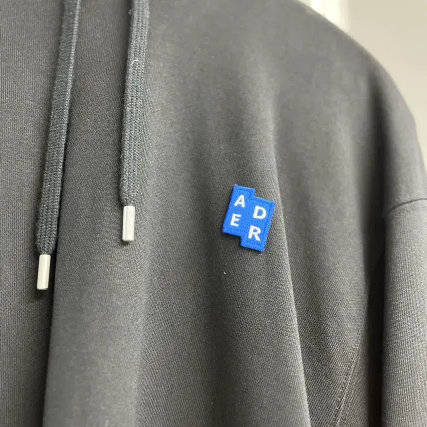 [BUNJANG] Ader Error Black Hoodie L / 아더에러 블랙 후드티 L