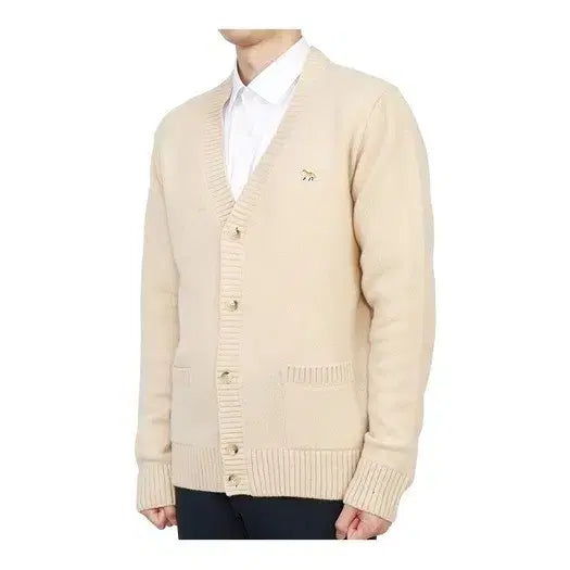 [BUNJANG] Maison Kitsune Baby Fox Wool Cardigan / 메종키츠네 베이비폭스 울 가디건