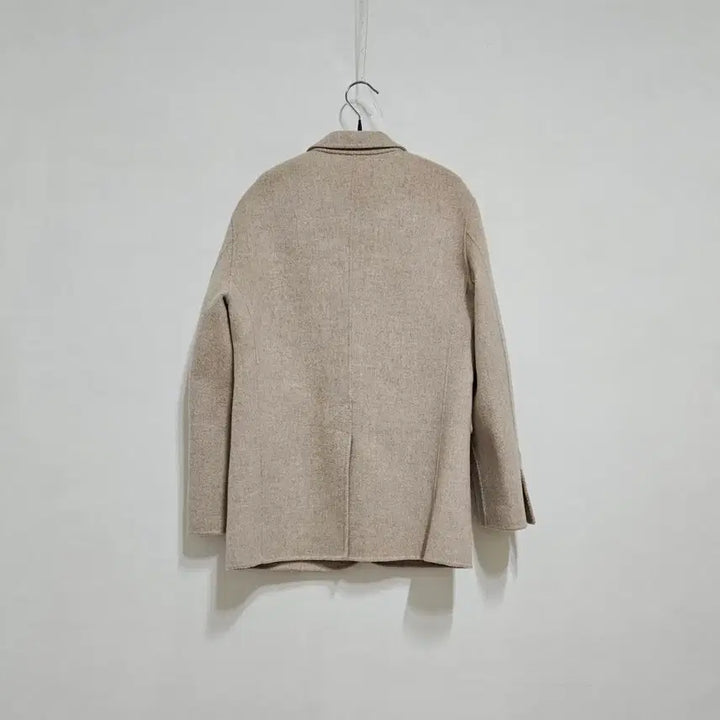 [BUNJANG] Fave Wool 90% Oatmeal Beige Handmade Coat / Fave 울90 핸드메이드