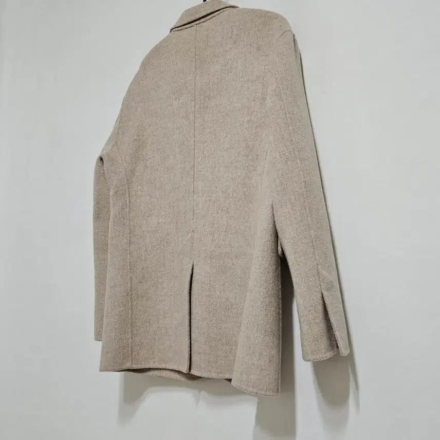 [BUNJANG] Fave Wool 90% Oatmeal Beige Handmade Coat / Fave 울90 핸드메이드
