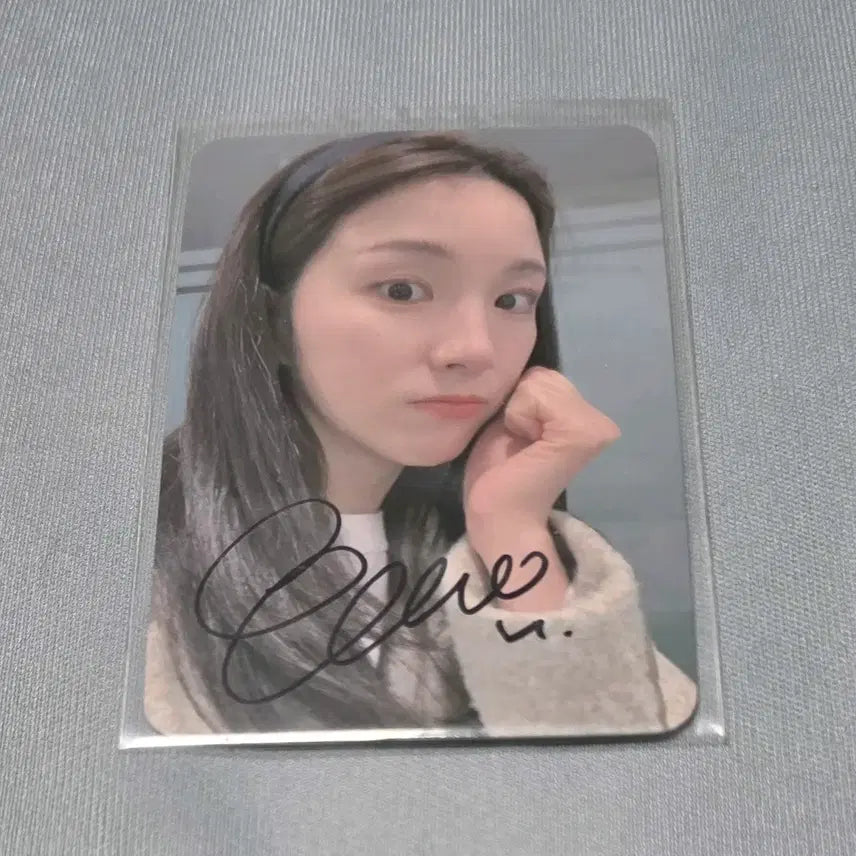 [SOLD OUT] 라붐 진예 키스키스 특전 싸인 포카