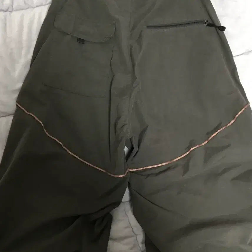 [BUNJANG] KOISEYO STRAP LINE PANTS GREY Size 0 / 코이세이오 팬츠 STRAP LINE PANTS GREY 사이즈0