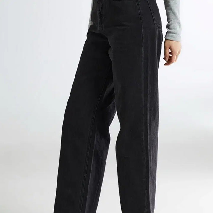 [BUNJANG] Spao Dark Gray Wide Pants 64 / 스파오 다크그레이 와이드팬츠 64 새상품