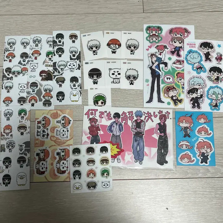 [BUNJANG] Non-Official Sticker Bundle Set / 은혼 라보님 김부록님 머핀님 비공굿 스티커 일괄