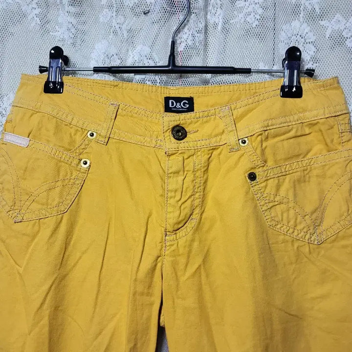 [BUNJANG] Dolce & Gabbana D&G Yellow Shorts / 돌체앤가바나 D&G 옐로우 반바지