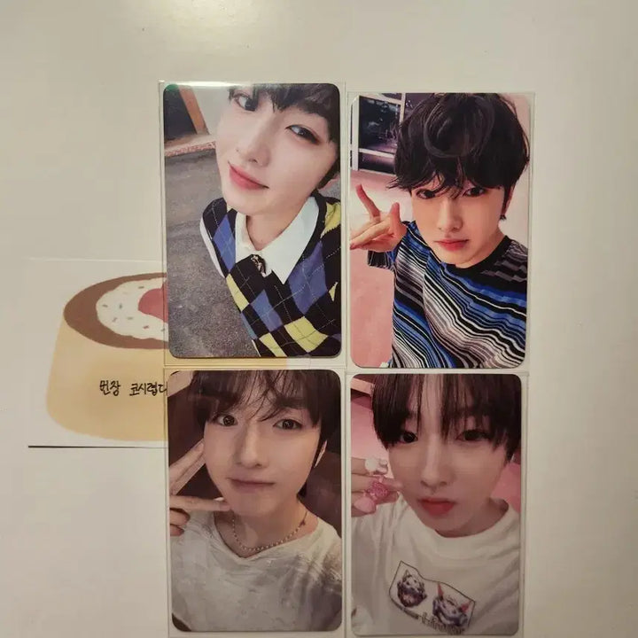 [BUNJANG] NCT WISH Sakuya Photocard / 엔시티위시 사쿠야 포카 4장