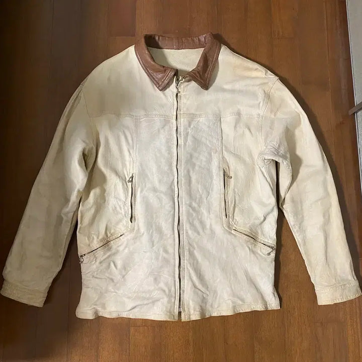 [BUNJANG] Giorgio Armani 80s Suede High Collar Jacket / [XL] 80s 조르지오 아르마니 스웨이드 하이칼라 자켓
