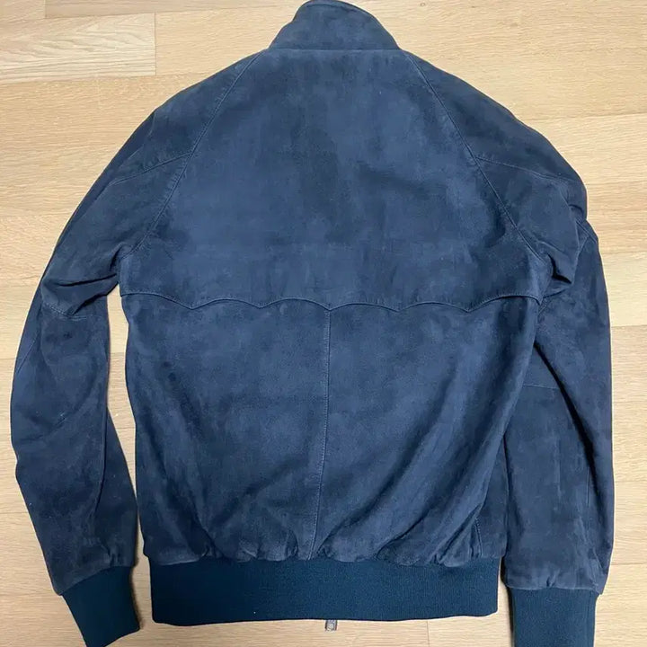 [BUNJANG] Baracuta G9 Suede Jacket Navy (Size 40) / 바라쿠타 g9 스웨이드 네이비 40 사이즈