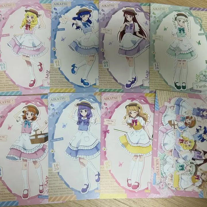 [BUNJANG] Aikatsu! Country Illustration Postcard / 아이카츠 아이엠스타 컨트리 일러 특전 엽서