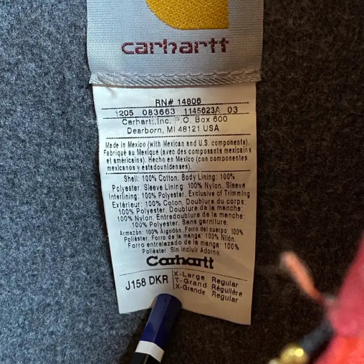 [BUNJANG] Carhartt J158 DKR XL-R Active Jacket / 빈티지 칼하트 J158 DKR XL-R 액티브 자켓 워크자켓