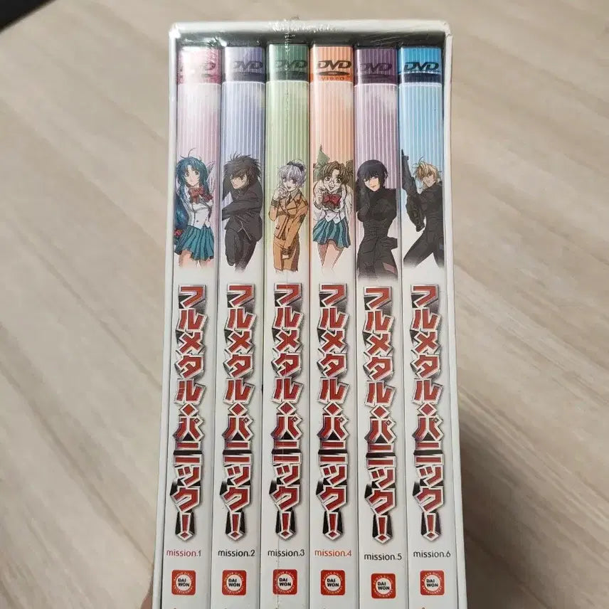 [BUNJANG] Full Metal Panic DVD Box Set / (미개봉)풀메탈패닉 DVD 1~6편 세트
