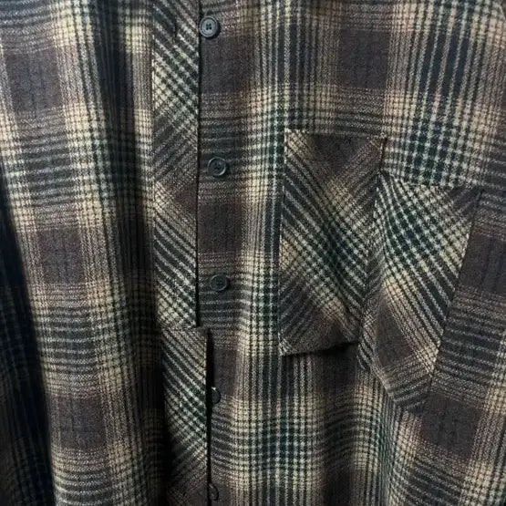 [BUNJANG] ADER Error Oversized Checkered Shirt Wool / 아더에러 오버사이즈 루즈핏 체크 셔츠 울