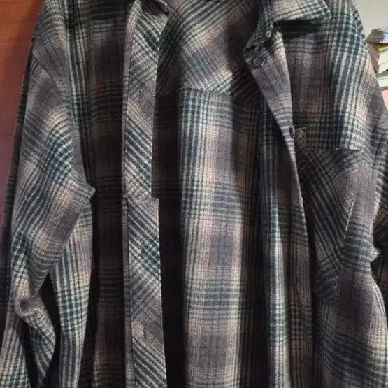 [BUNJANG] ADER Error Oversized Checkered Shirt Wool / 아더에러 오버사이즈 루즈핏 체크 셔츠 울