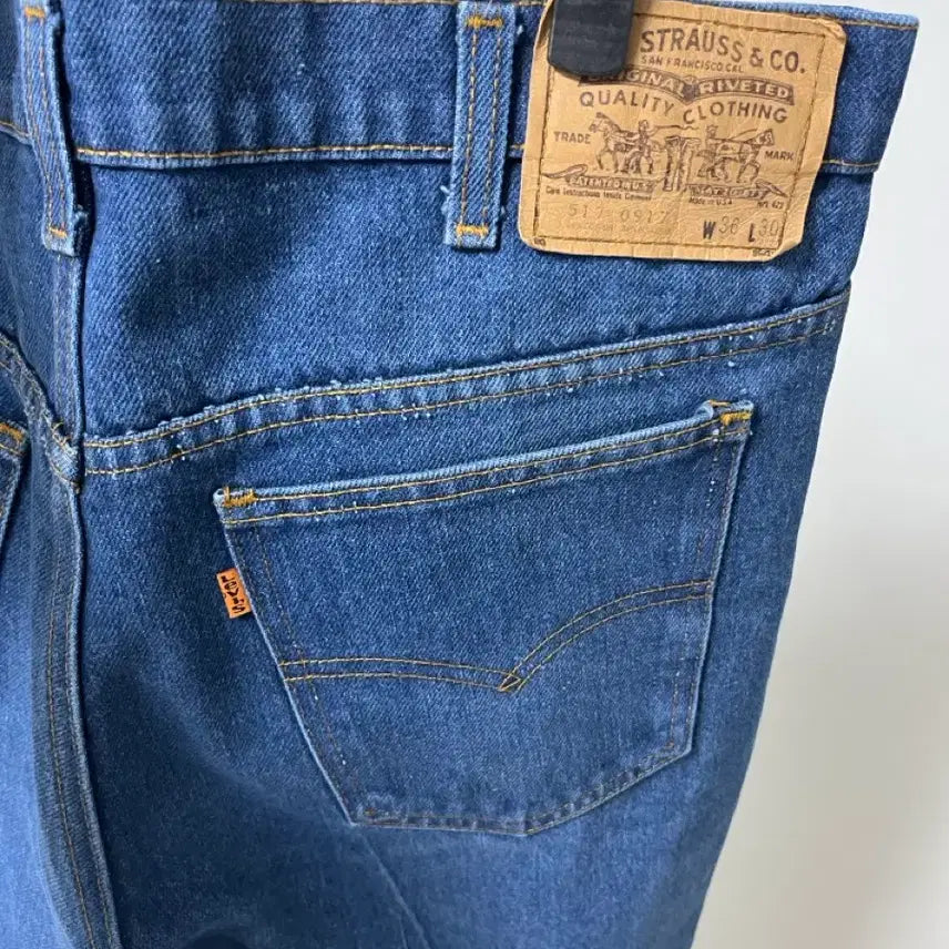 [BUNJANG] Levi's 517 Orange Tab Jeans / [36*30] 90s 빈티지 리바이스 517 오렌지탭