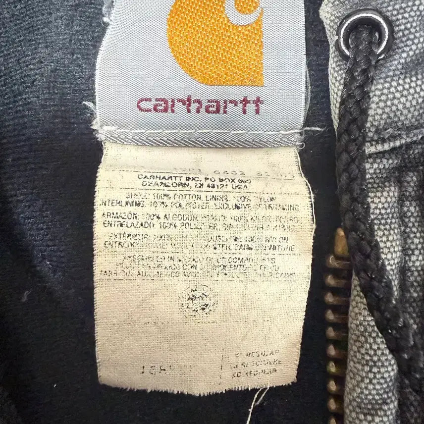 [BUNJANG] Carhartt J68 Active Hoodie Jacket XL / 칼하트 Carhartt J68 액티브 후디 자켓 XL