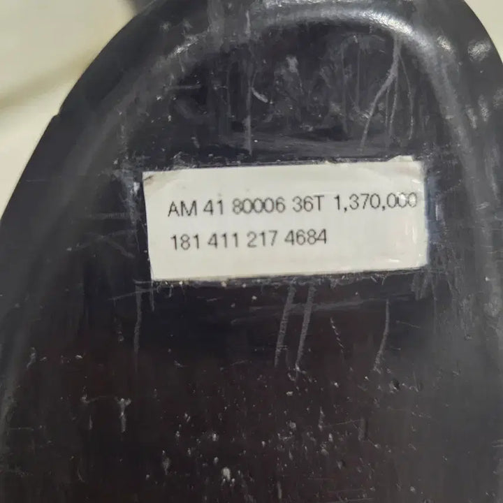 [BUNJANG] Alexander McQueen Cutout Heel Sandals / 알렉산더 맥퀸 블랙 컷아웃 힐 샌들 36.5 여성슬리퍼구두