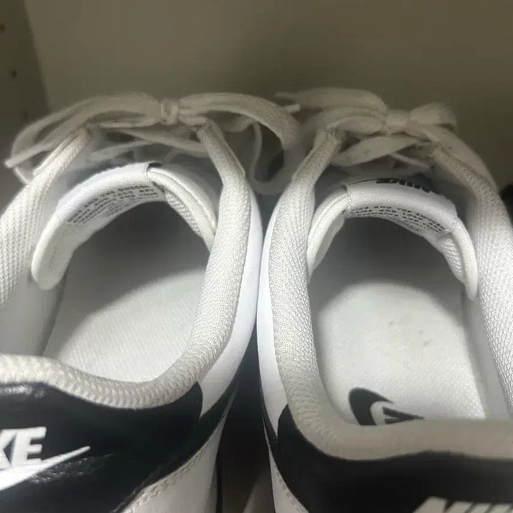 [BUNJANG] Nike Cortez White Black Sneakers / 나이키 코르테즈 흰검 운동화