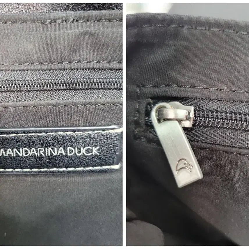 [BUNJANG] Mandarina Duck Handbag Shoulder Bag - Black / 만다리나덕 핸드백 숄더백 블랙