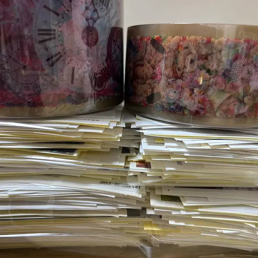 [BUNJANG] Assorted Decorative Stickers Bundle / 인물집 배경인스 다꾸 처분판매합니다