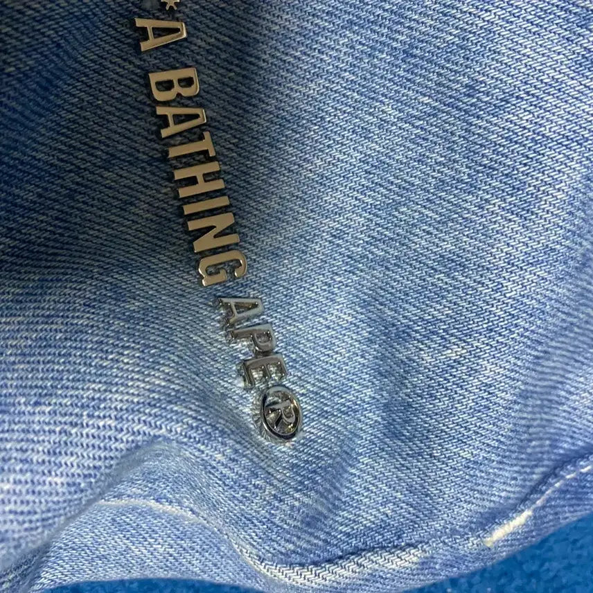 [BUNJANG] BAPE Denim 배기 Pants / 급처 정품 베이프 바지 데님 팬츠 배기바지