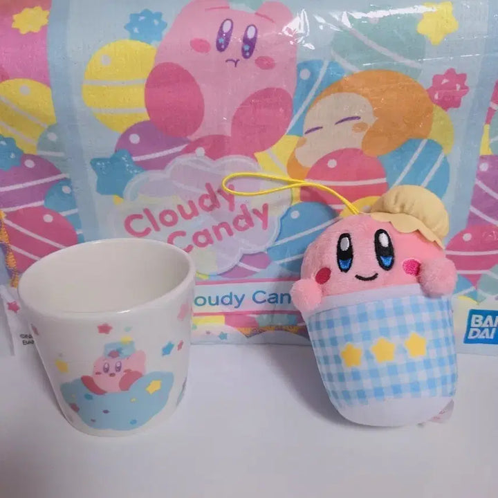 [BUNJANG] Cloud Candy Kirby Bundle Set / 별의 커비 컵,인형,타올 일괄 클라우디캔디 쿠지
