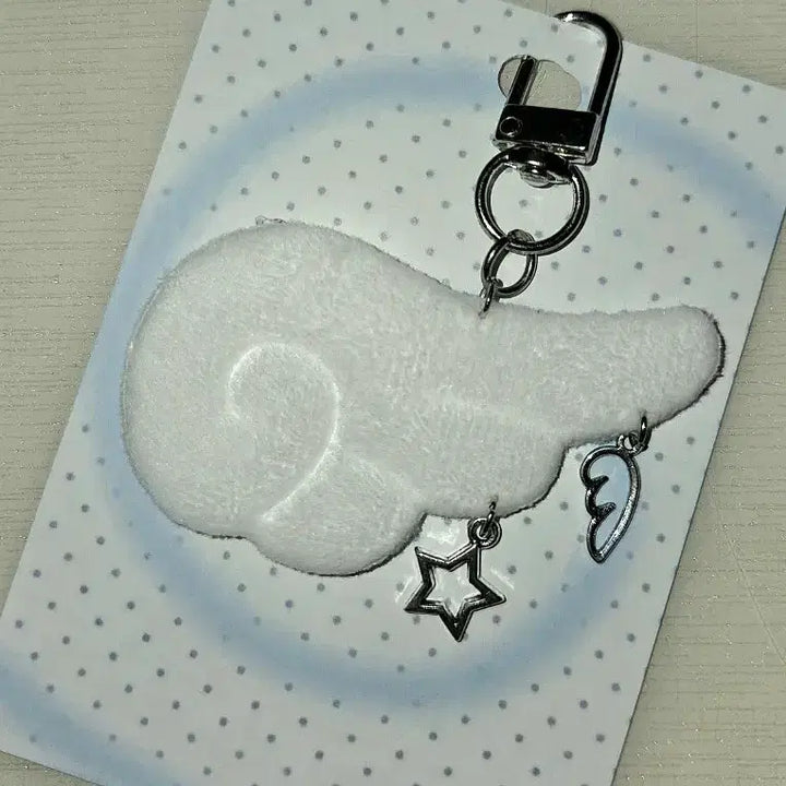 [BUNJANG] Angelcore Wing Piercing Keychain / 엔젤코어 날개 키링 피어싱 날개 판매합니다.