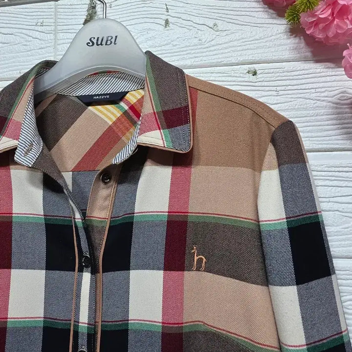 [BUNJANG] Hazzys Checkered Dress (Size 85) / 헤지스 체크 원피스85(55ㅡ66)